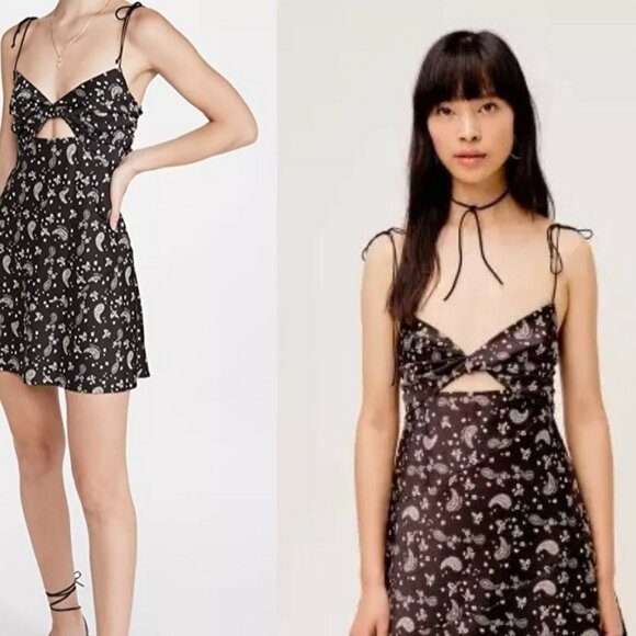 For Love & Lemons - Paisley Mini Dress (Size M) - Picture 2 of 11